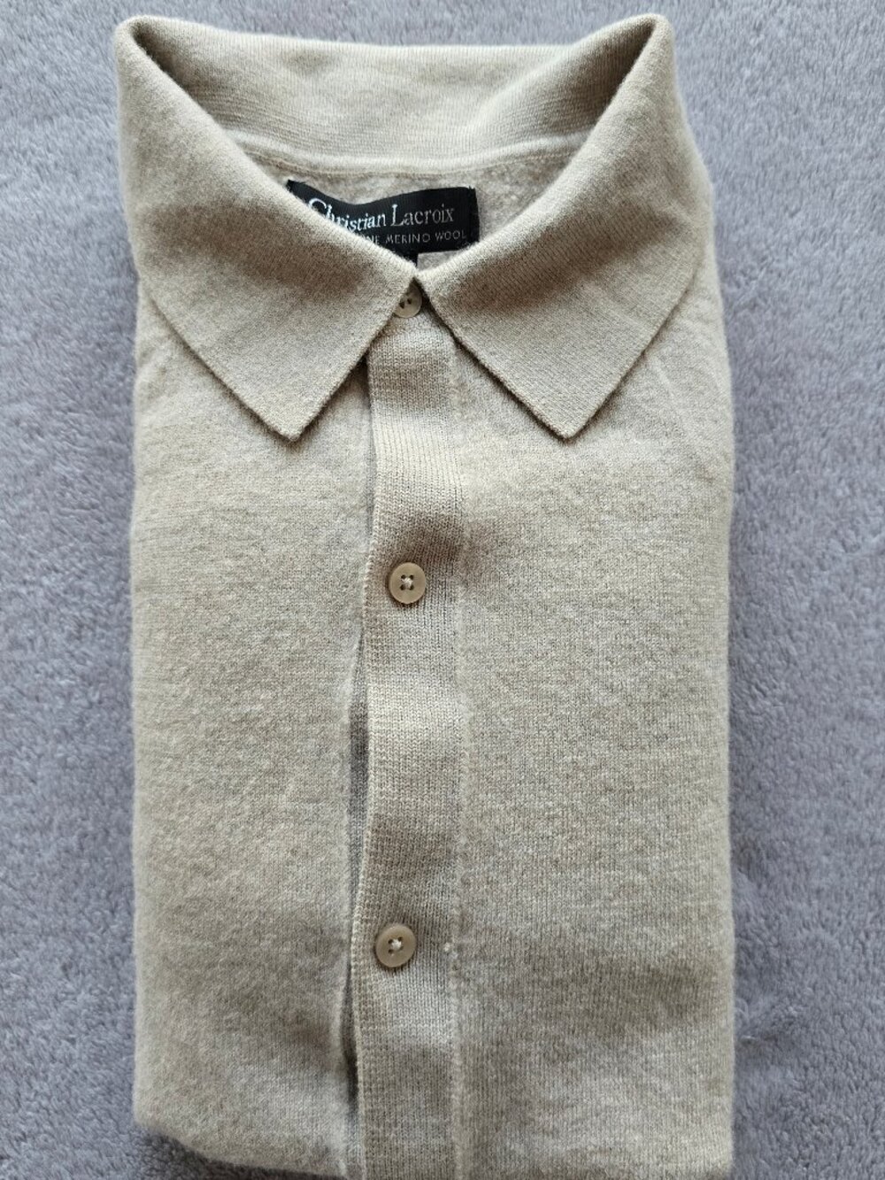 Christian Lacroix merino wool extra fine large